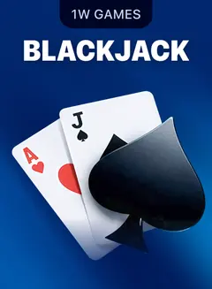 Blackjack con crupier en el bazar de 1win
